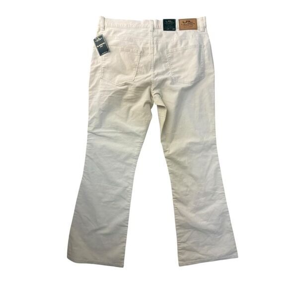 Lauren Jeans Co Ralph Lauren women Pants White FivePocket Classic Denim  12p 29 - Picture 9 of 11